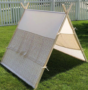 Reclaimed A-frame Play Tent