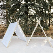 Load image into Gallery viewer, Reclaimed A-frame Play Tent